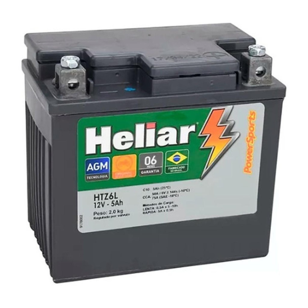 Heliar Htz6 Bateria 125150 Cgfantitanbiznxrbrosxre300 Heliar Htz6 Bateria 125150 Cgfantitanbiznxrbrosxre300