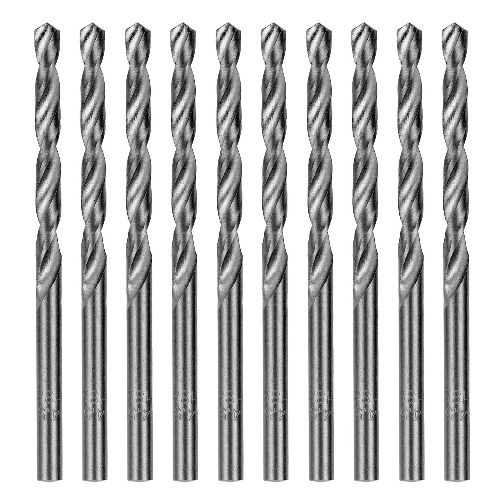 BROCA ACO RAPIDO STANDARD, PARA METAL, POLIDA, HASTE CILINDRICA, 4,5MM, 10PCS // MTX BROCA ACO RAPIDO STANDARD, PARA METAL, POLIDA, HASTE CILINDRICA, 4,5MM, 10PCS // MTX