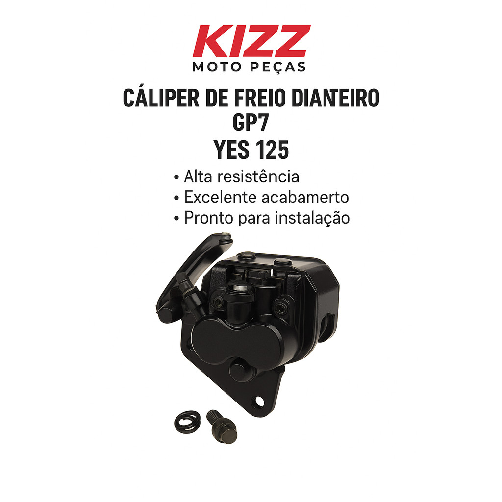 Caliper De Freio Dianteiro Gp7 Yes 125 Caliper De Freio Dianteiro Gp7 Yes 125