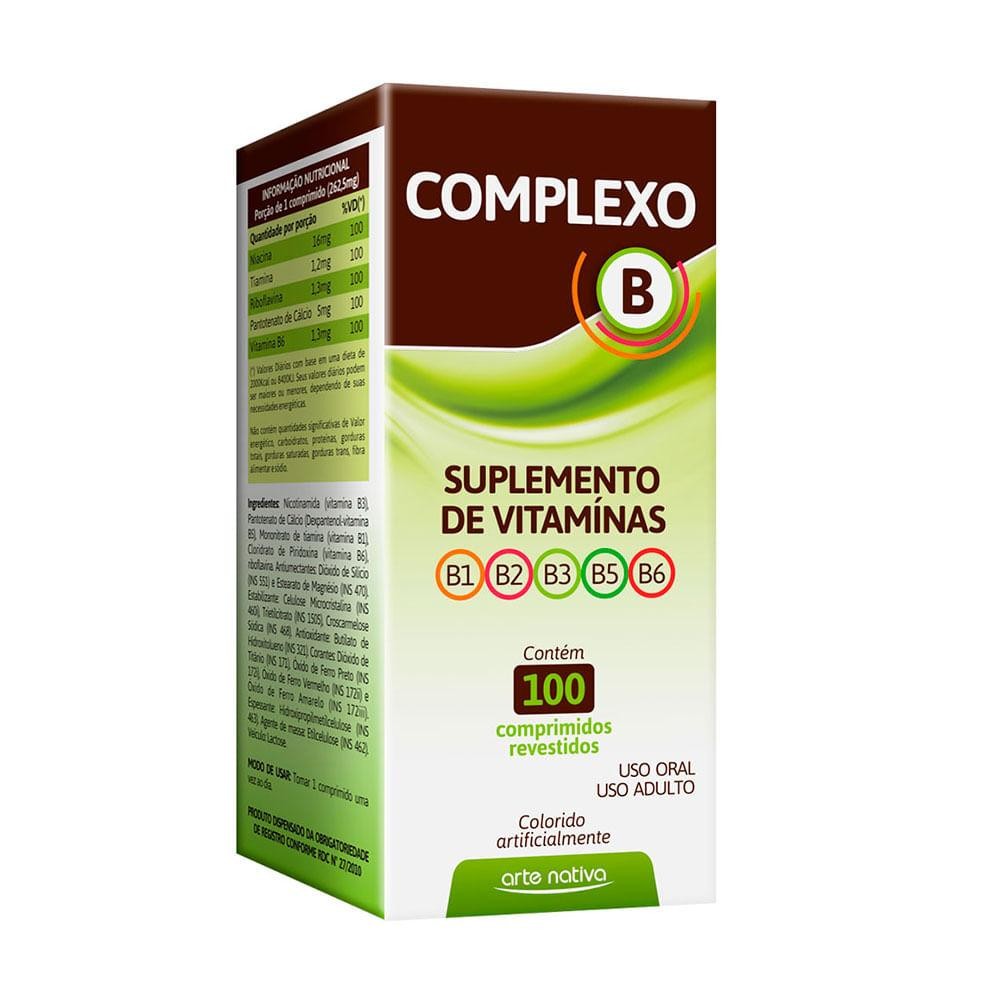 Suplemento de Vitaminas Complexo B 100 Comprimidos Revestidos Suplemento de Vitaminas Complexo B 100 Comprimidos Revestidos