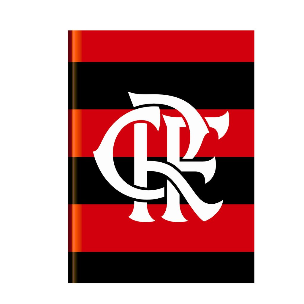 Caderno Brochura Universitário 80 Folhas Flamengo – Capa:CRF Caderno Brochura Universitário 80 Folhas Flamengo – Capa:CRF