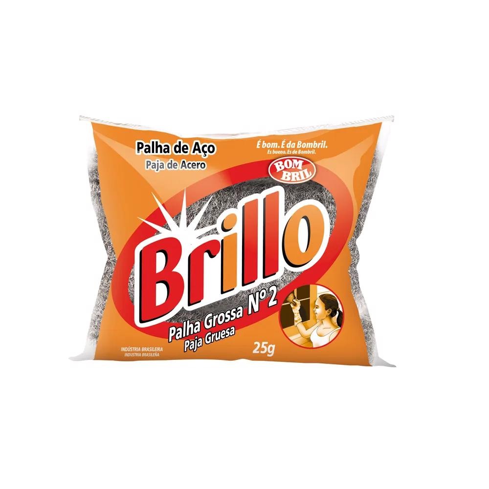PALHA DE ACO Nº 2 BRILLO – BOMBRIL PALHA DE ACO Nº 2 BRILLO – BOMBRIL