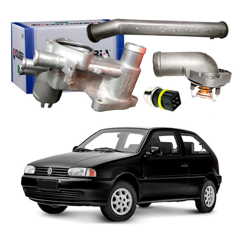 Carcaça Valvula Termostática Gol 1.0 Sem Ar 1995 A 2000 Carcaça Valvula Termostática Gol 1.0 Sem Ar 1995 A 2000