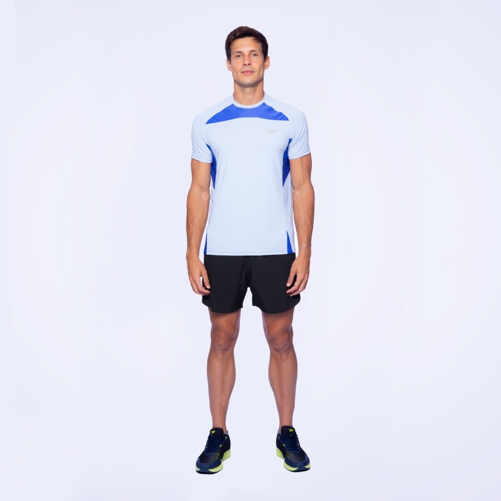 Camiseta Masculina Force Tecido Macio Com Secagem Rápida Speedo – GELO Camiseta Masculina Force Tecido Macio Com Secagem Rápida Speedo – GELO