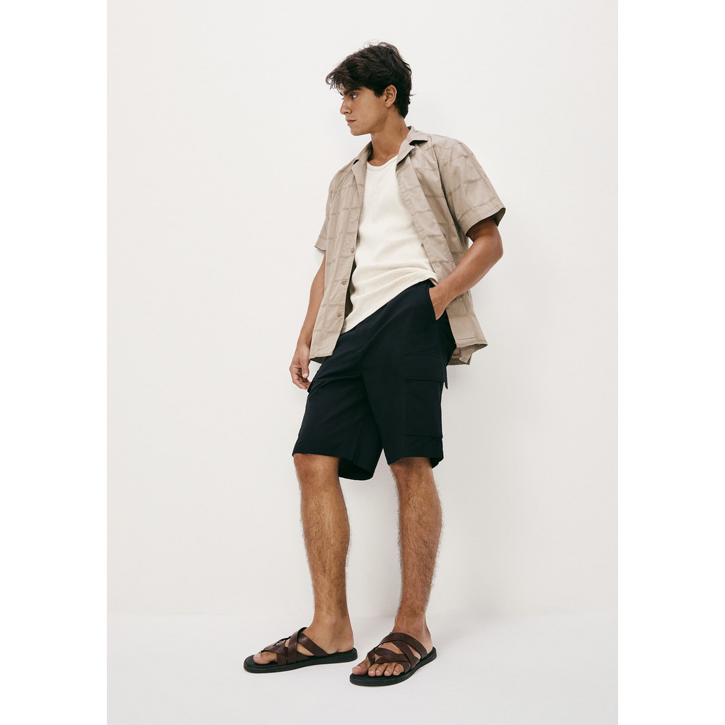 Bermuda Masculina Cargo Reta Bermuda Masculina Cargo Reta
