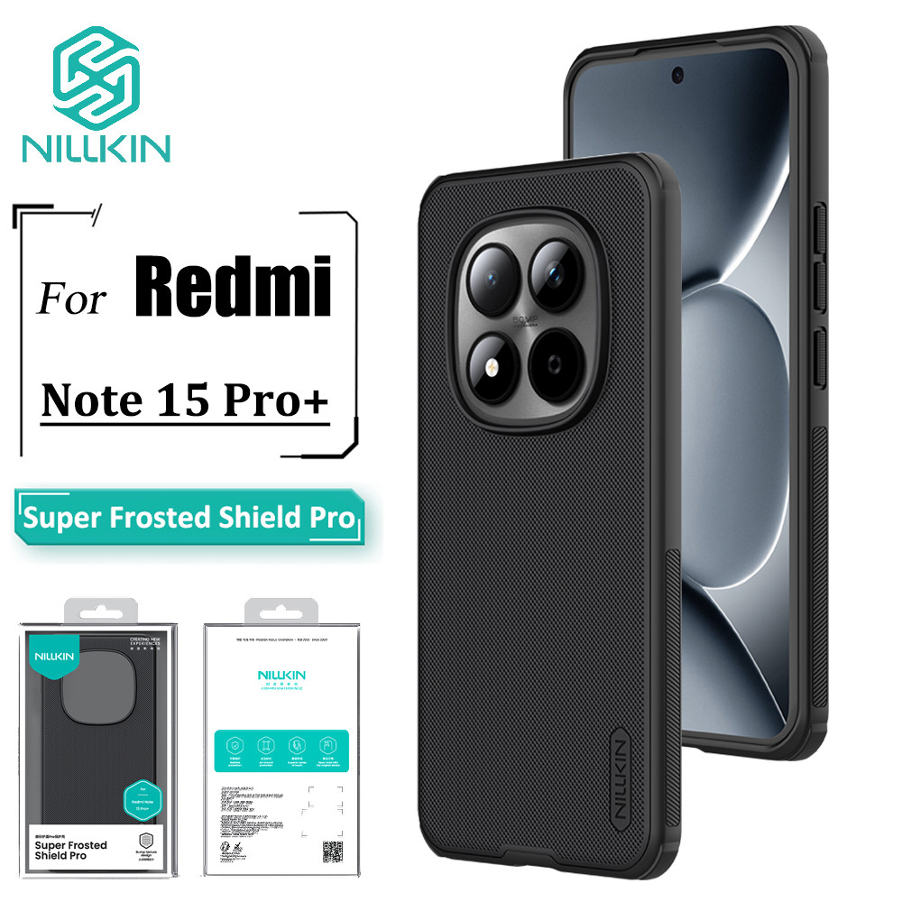 Nillkin Para Redmi Note 15 Pro +/Plus Capa Super Frosted Shield Anti Impressão Digital Traseira À Prova De Choque Nillkin Para Redmi Note 15 Pro +/Plus Capa Super Frosted Shield Anti Impressão Digital Traseira À Prova De Choque