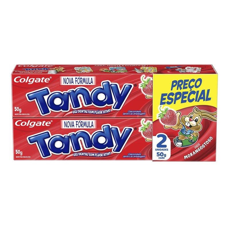 Creme Dental Infantil Colgate Tandy Morango 2 Unidades de 50g Cada Creme Dental Infantil Colgate Tandy Morango 2 Unidades de 50g Cada