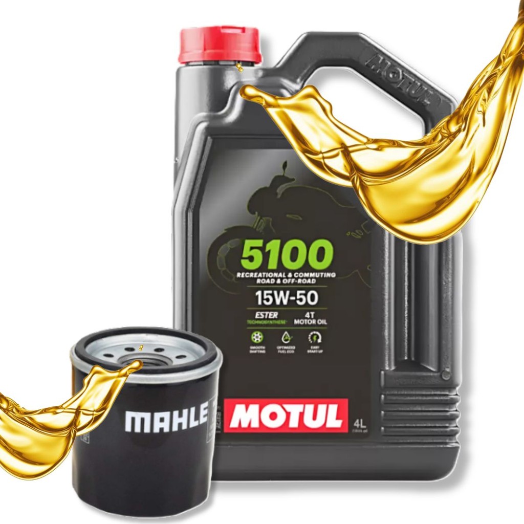 Troca de Óleo Motul Galão 4 Litros 5100 15w50 + Filtro Troca de Óleo Motul Galão 4 Litros 5100 15w50 + Filtro