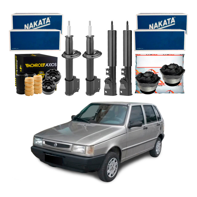 Kit Amortecedor Dianteiro Traseiro Uno 1.0 1.5 1996 A 2004 Kit Amortecedor Dianteiro Traseiro Uno 1.0 1.5 1996 A 2004