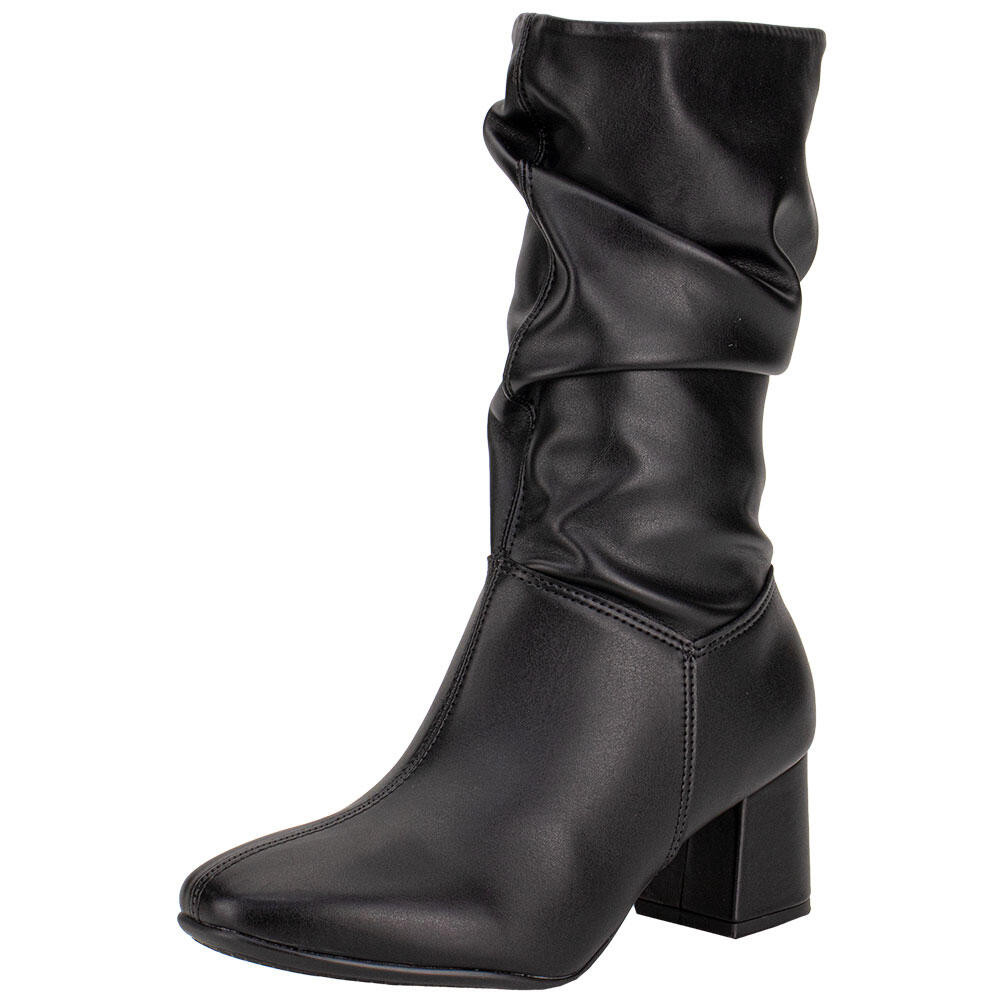 Bota Feminina Cano Médio Beira Rio 9076102 Bota Feminina Cano Médio Beira Rio 9076102