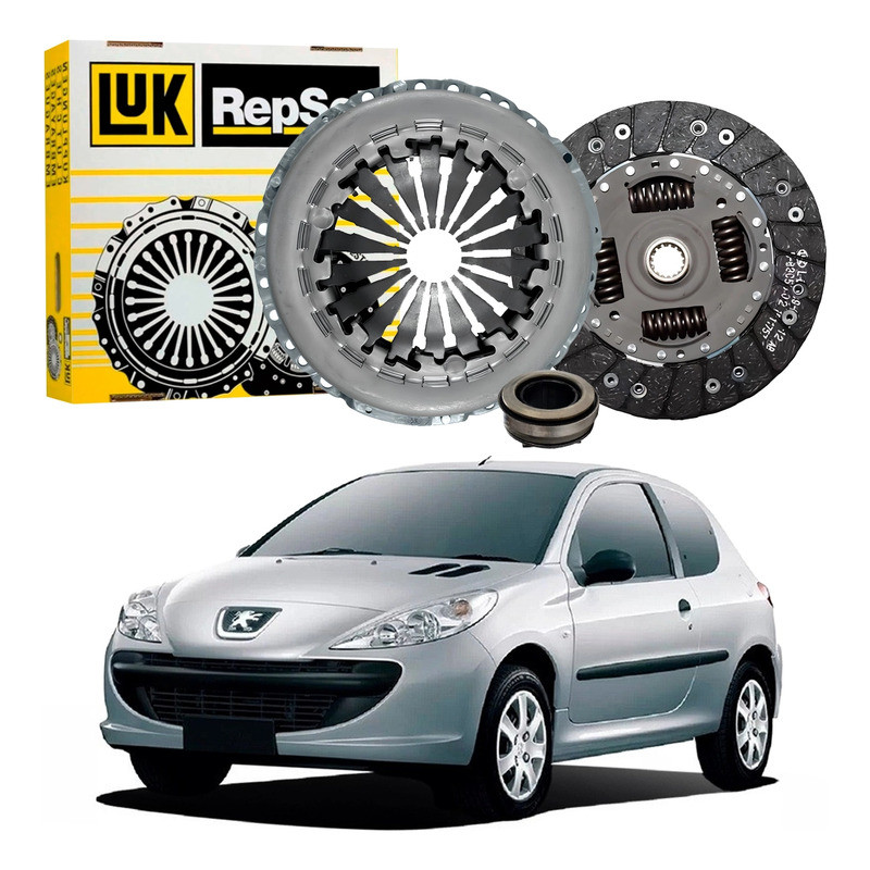 Kit Embreagem Luk Peugeot 207 1.4 8v 2008 A 2015 Kit Embreagem Luk Peugeot 207 1.4 8v 2008 A 2015