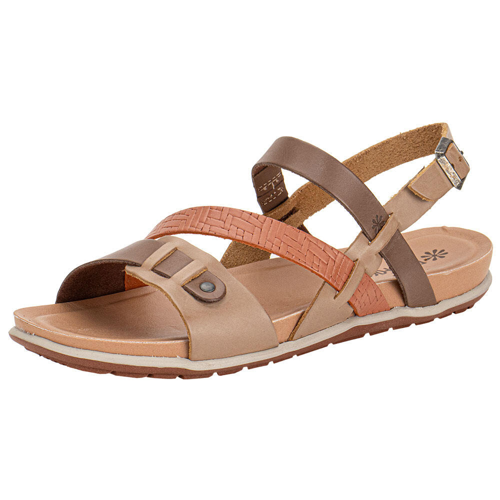 Sandália Feminina Serena Flat New Face 36783 Sandália Feminina Serena Flat New Face 36783