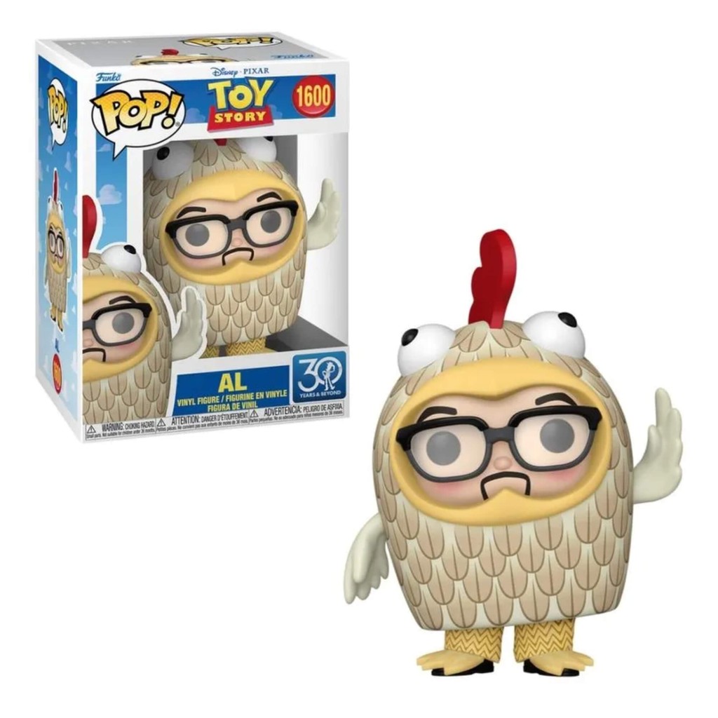 Boneco Funko Pop! Disney Toy Story 30 Anos – Al Original Candide 12609 Boneco Funko Pop! Disney Toy Story 30 Anos – Al Original Candide 12609