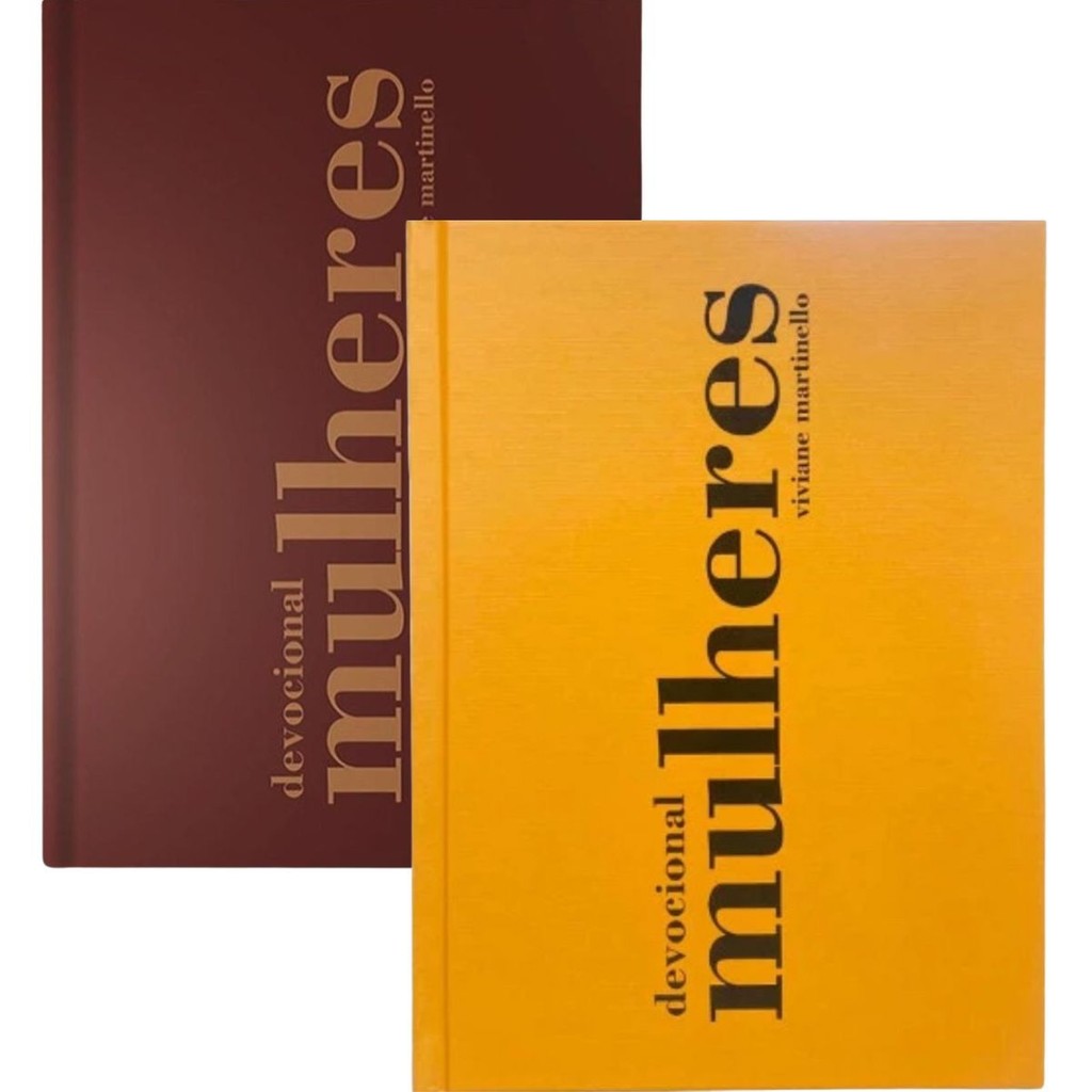 Kit 2 Livros | Devocional Mulheres 2025 + 2026 | Capa Dura | Viviane Martinello Kit 2 Livros | Devocional Mulheres 2025 + 2026 | Capa Dura | Viviane Martinello