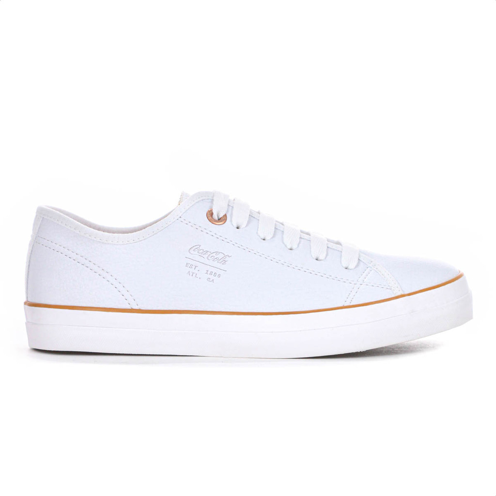Tênis Coca Cola Stream Charm Town Branco – Feminino Tênis Coca Cola Stream Charm Town Branco – Feminino
