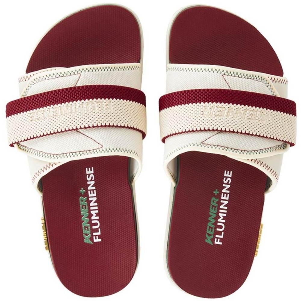 Chinelo Kenner Fluminense Kivah Slide Masculino – Vinho e Verde Chinelo Kenner Fluminense Kivah Slide Masculino – Vinho e Verde