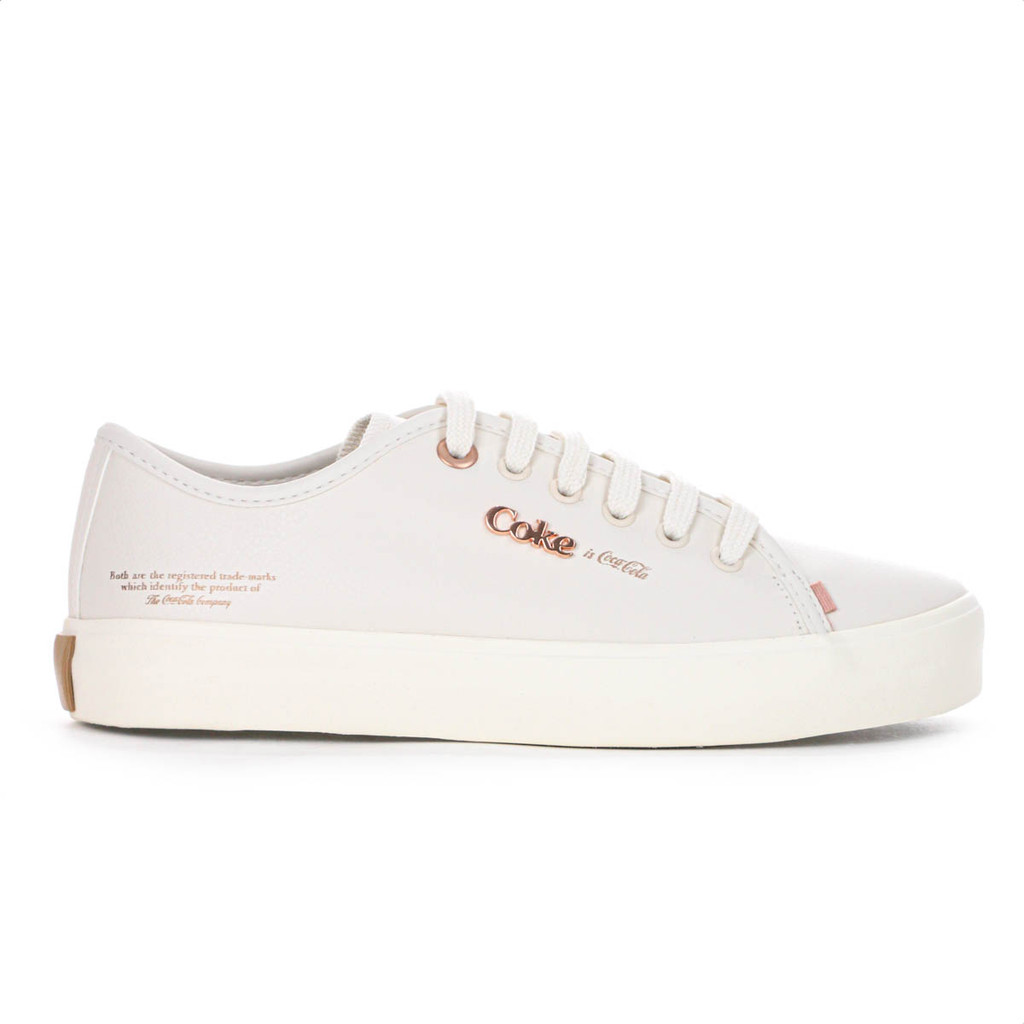 Tênis Coca Cola Key West Town Off White e Rose – Feminino Tênis Coca Cola Key West Town Off White e Rose – Feminino