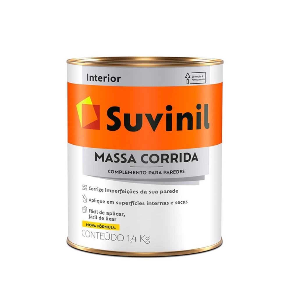 MASSA CORRIDA  – 1.4KG  SUVINIL