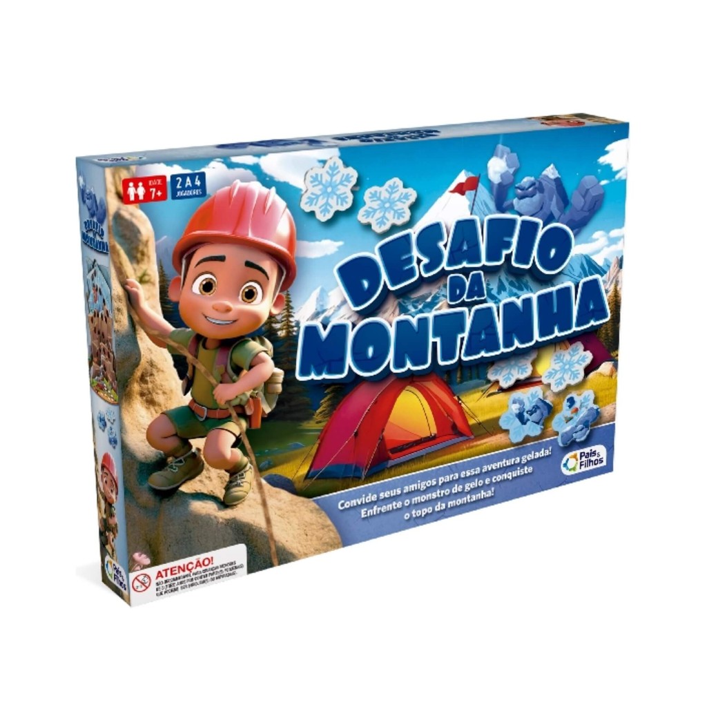 Jogo de Tabuleiro Desafio da Montanha Pais e Filhos – 792959-1 Jogo de Tabuleiro Desafio da Montanha Pais e Filhos – 792959-1