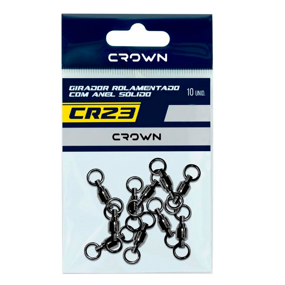 Girador Rol Anel Sol Crown CR23 Black Nickel C/10 – Crown Girador Rol Anel Sol Crown CR23 Black Nickel C/10 – Crown