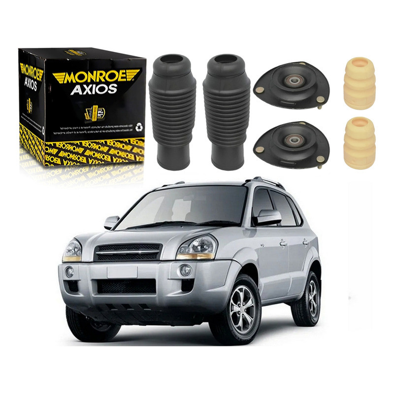 Kit Batente Dianteiro Axios Tucson 2.0 2004 A 2013 Kit Batente Dianteiro Axios Tucson 2.0 2004 A 2013