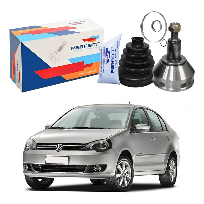 Junta Homocinetica Polo Sedan 1.6 2.0 Com Abs 2012 A 2015 Junta Homocinetica Polo Sedan 1.6 2.0 Com Abs 2012 A 2015