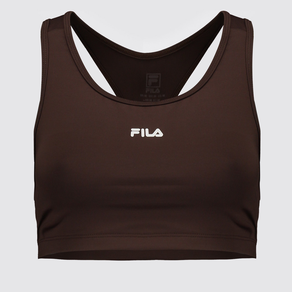 Top Fila Nadador Essential Feminino Marrom Top Fila Nadador Essential Feminino Marrom