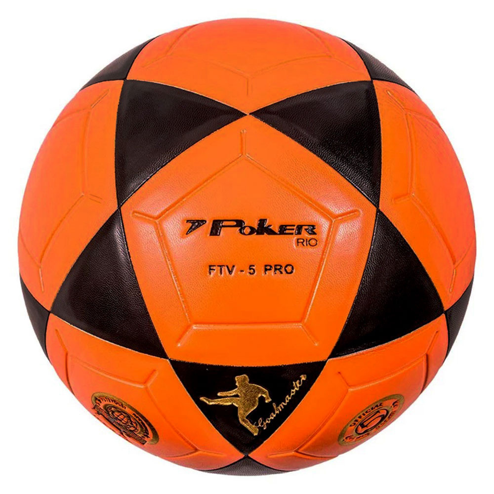 Bola de Futevôlei Poker Vulcanizada Rio Oficial PU Laranja – Único Bola de Futevôlei Poker Vulcanizada Rio Oficial PU Laranja – Único