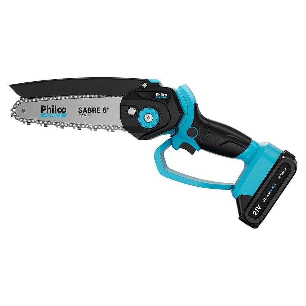 Mini Motosserra Philco Force PMM216 3000 RPM 7ac Bivolt Mini Motosserra Philco Force PMM216 3000 RPM 7ac Bivolt