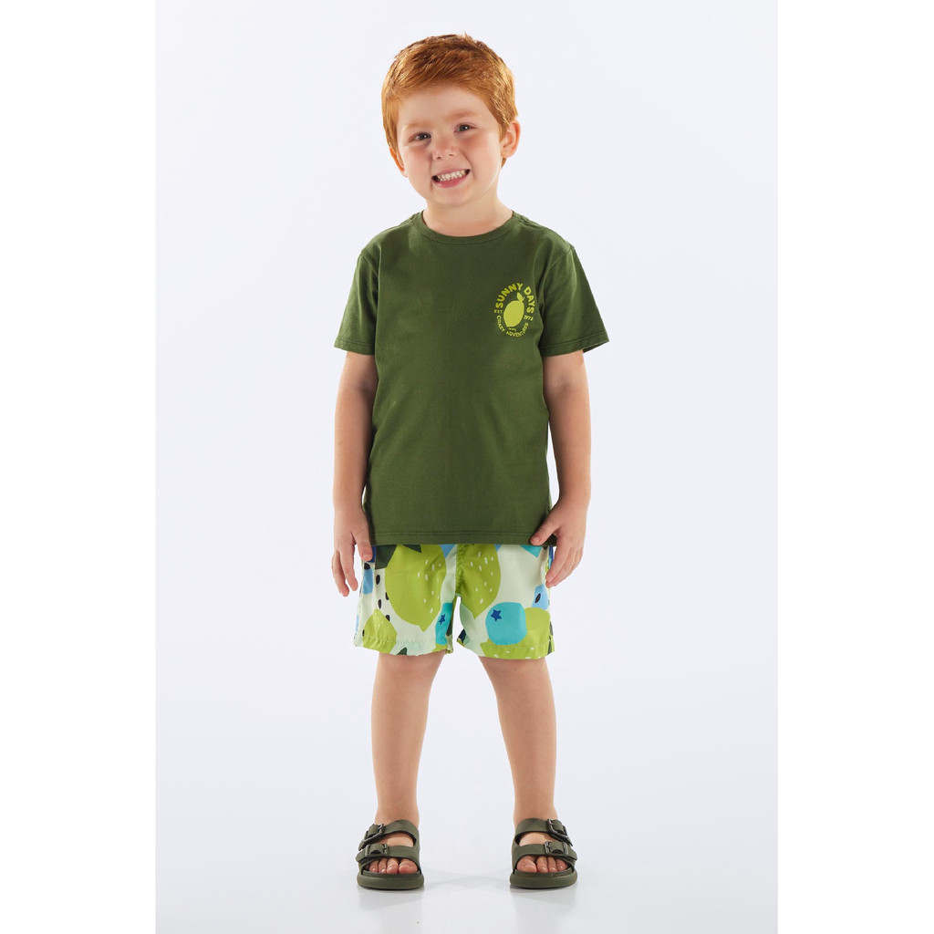 Conjunto Infantil Camiseta e Short Up Baby Conjunto Infantil Camiseta e Short Up Baby