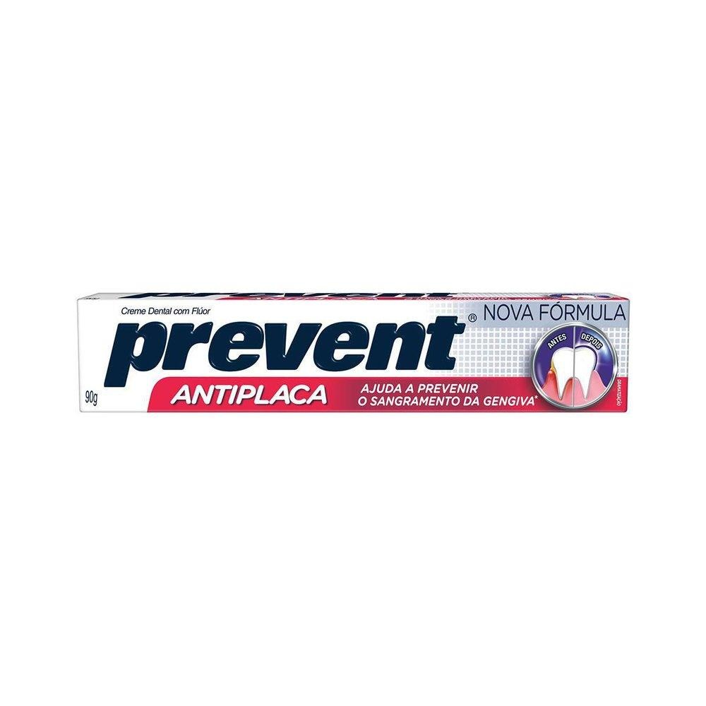 Creme Dental Prevent Antiplaca 90g Creme Dental Prevent Antiplaca 90g