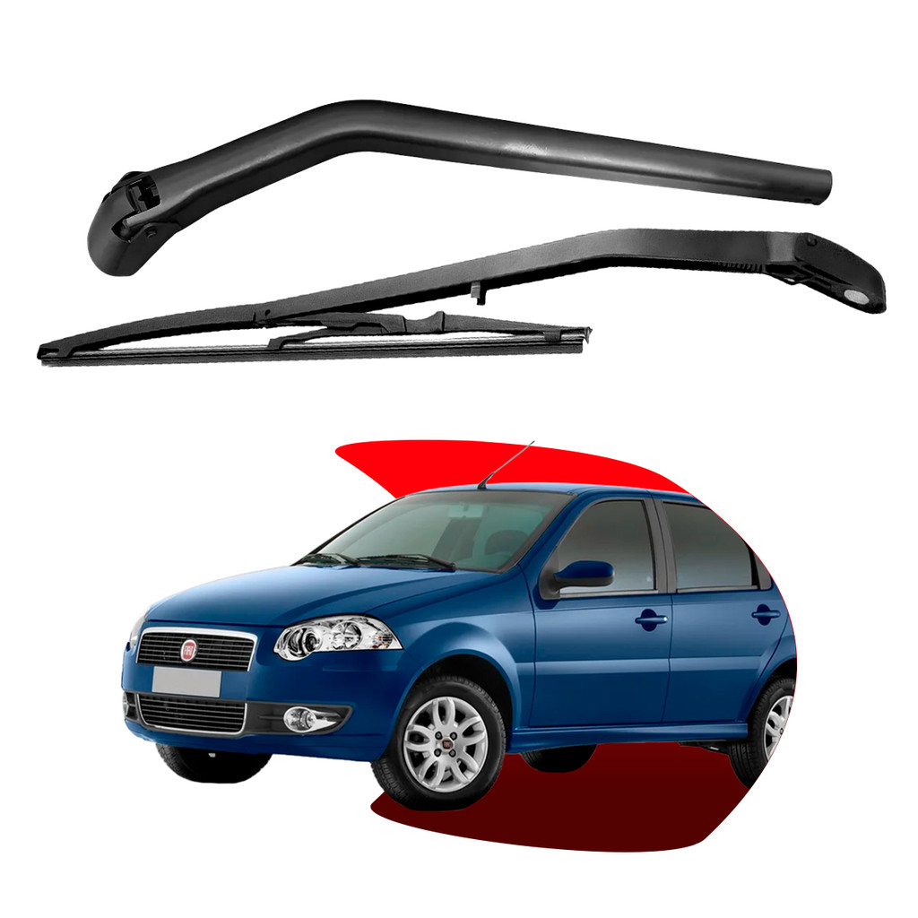 Braço do Limpador de Para brisas Traseiro + Palheta Fiat Palio 1996 – 2016 Cinoy Braço do Limpador de Para brisas Traseiro + Palheta Fiat Palio 1996 – 2016 Cinoy