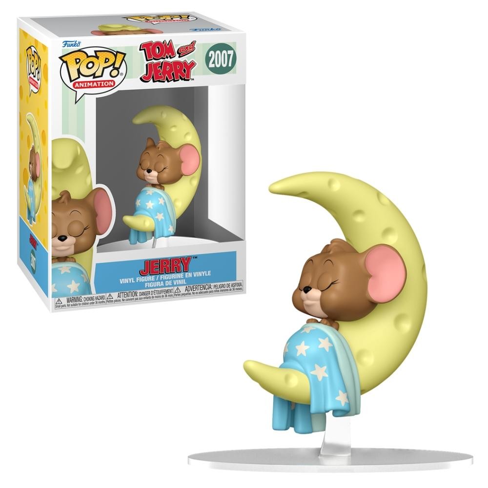 Boneco Funko Pop! Tom & Jerry – Jerry na Lua de Queijo Boneco Funko Pop! Tom & Jerry – Jerry na Lua de Queijo
