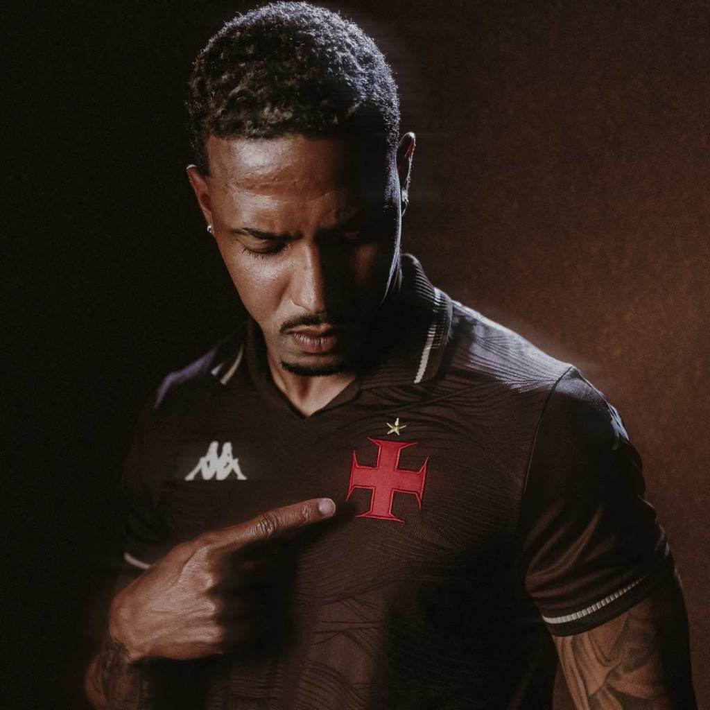 Camisa Kappa Vasco III 2025 Camisa Kappa Vasco III 2025