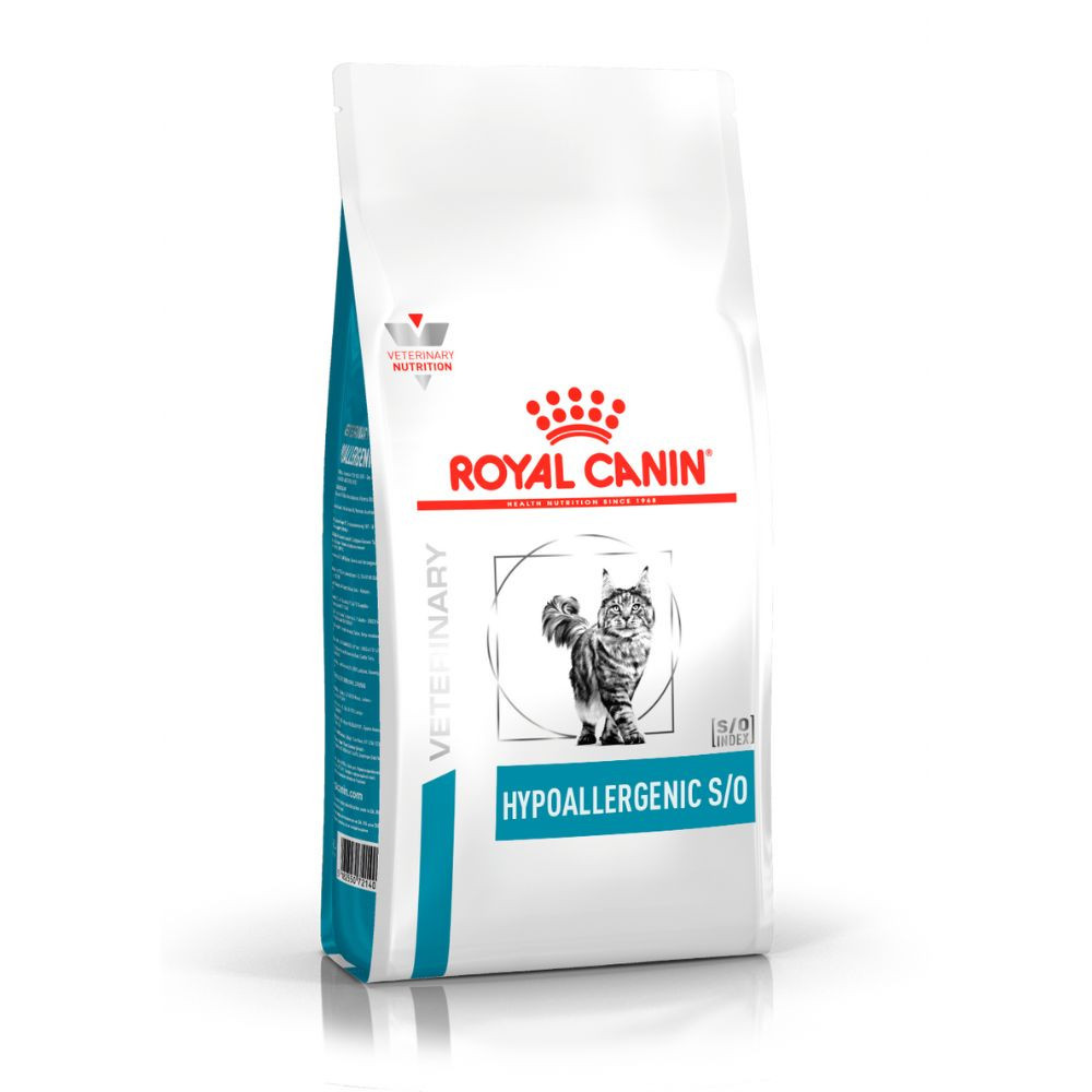 Ração Seca Veterinary Diet Hypoallergenic para Gatos com Sensibilidades Alimentares 1,5Kg Royal Canin Ração Seca Veterinary Diet Hypoallergenic para Gatos com Sensibilidades Alimentares 1,5Kg Royal Canin