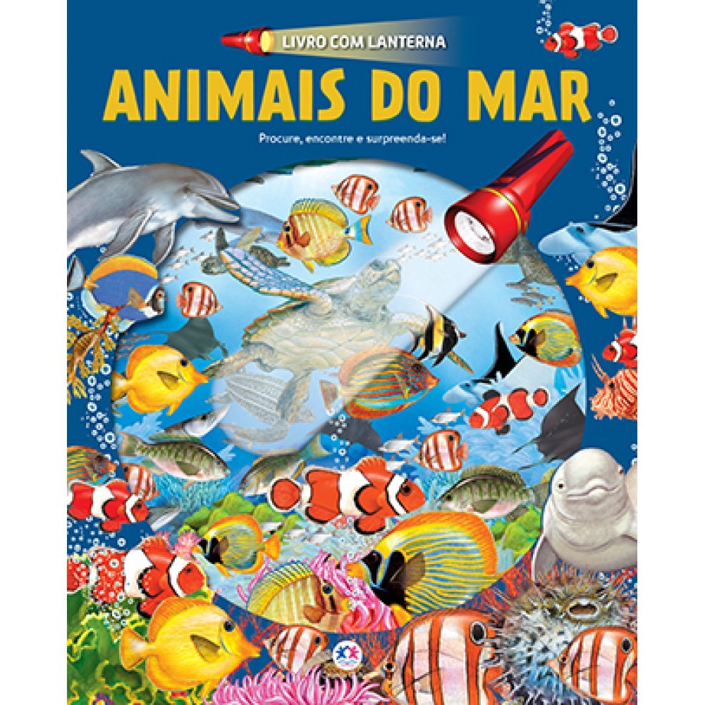 Livro Animais do mar – Livro com lanterna