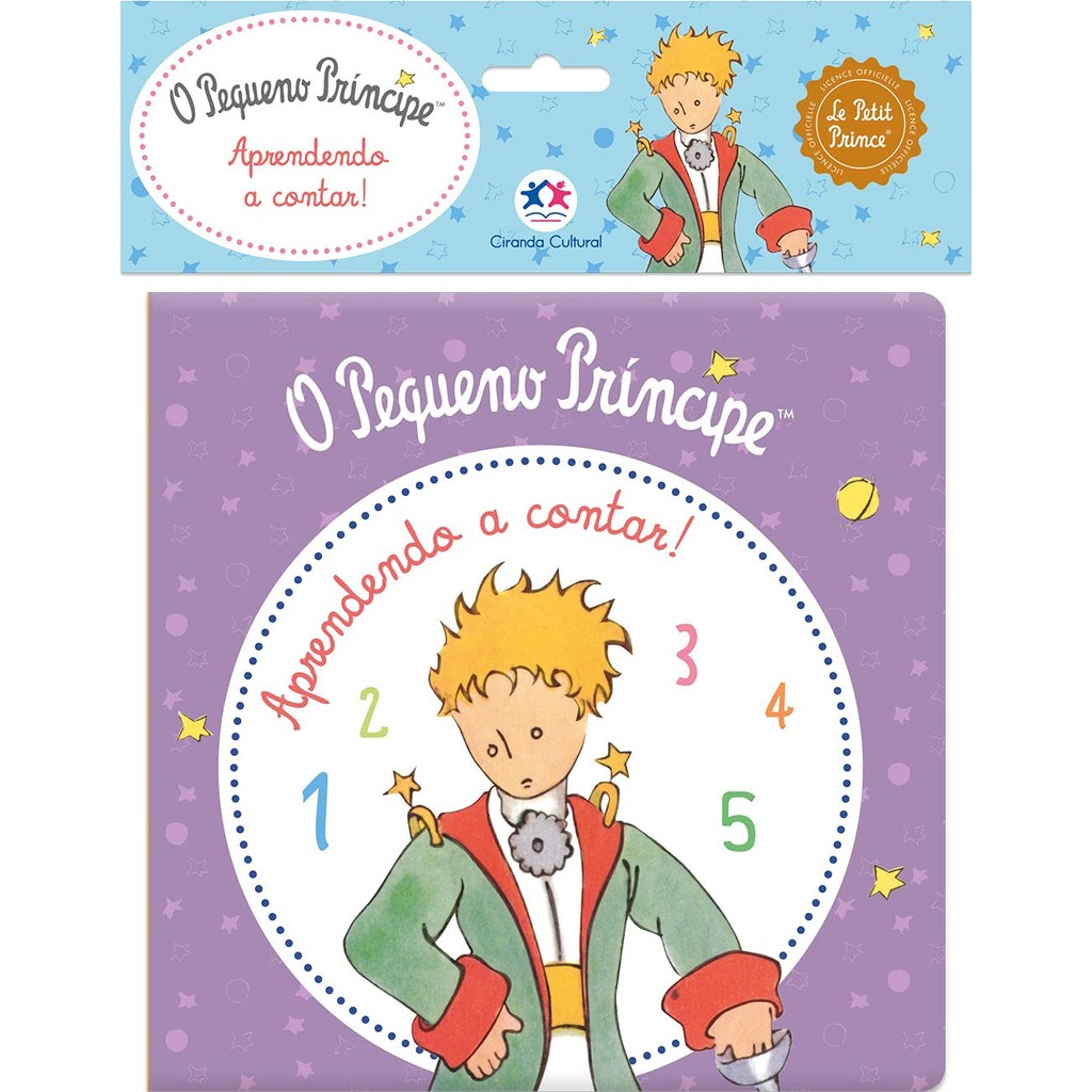 Livro de Banho O Pequeno Príncipe – Aprendendo a contar! Livro de Banho O Pequeno Príncipe – Aprendendo a contar!
