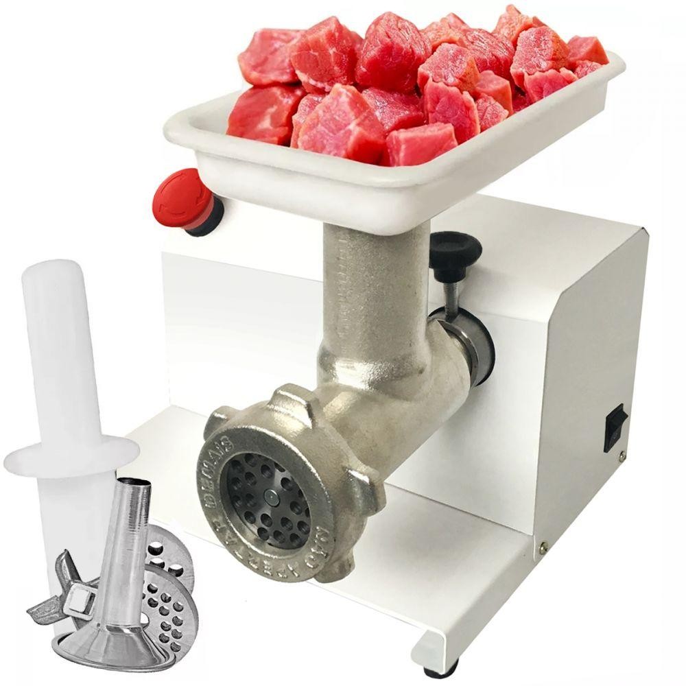 Moedor Elétrico de Carne Saro Bivolt com Botão de Emergência MEC Moedor Elétrico de Carne Saro Bivolt com Botão de Emergência MEC