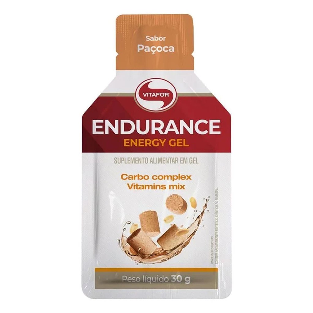 Endurance Energy Gel – 1 Sachê 30g Paçoca – Vitafor Endurance Energy Gel – 1 Sachê 30g Paçoca – Vitafor