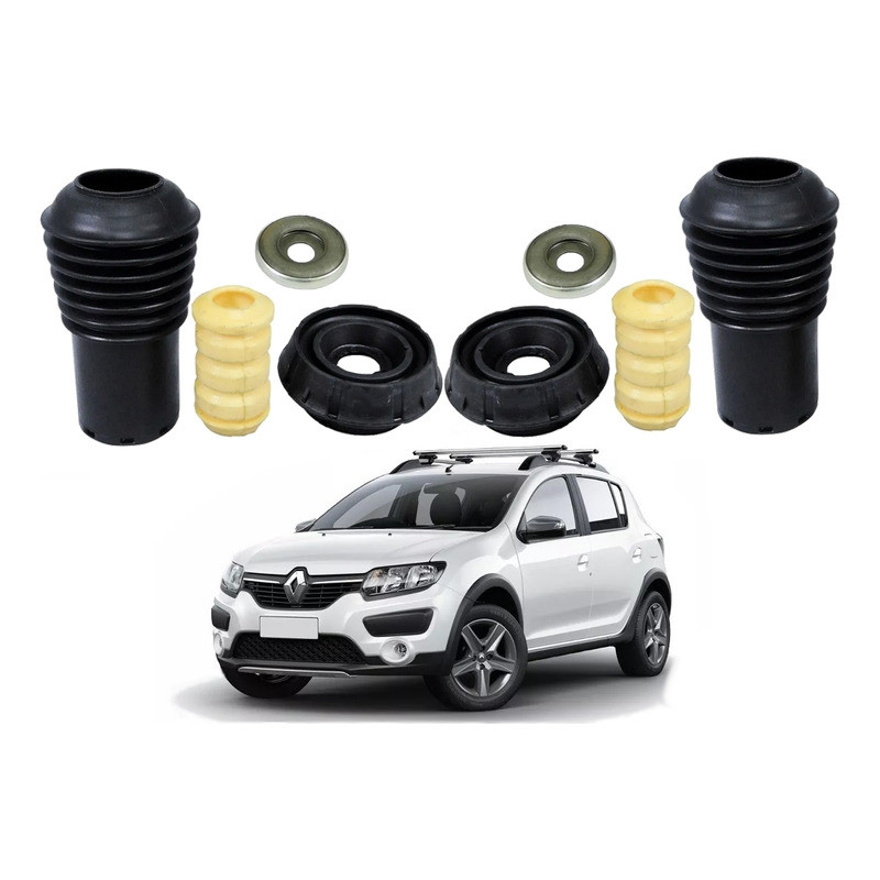 Kit Batente Dianteiro Sandero Stepway 1.6 2014 A 2020 Kit Batente Dianteiro Sandero Stepway 1.6 2014 A 2020
