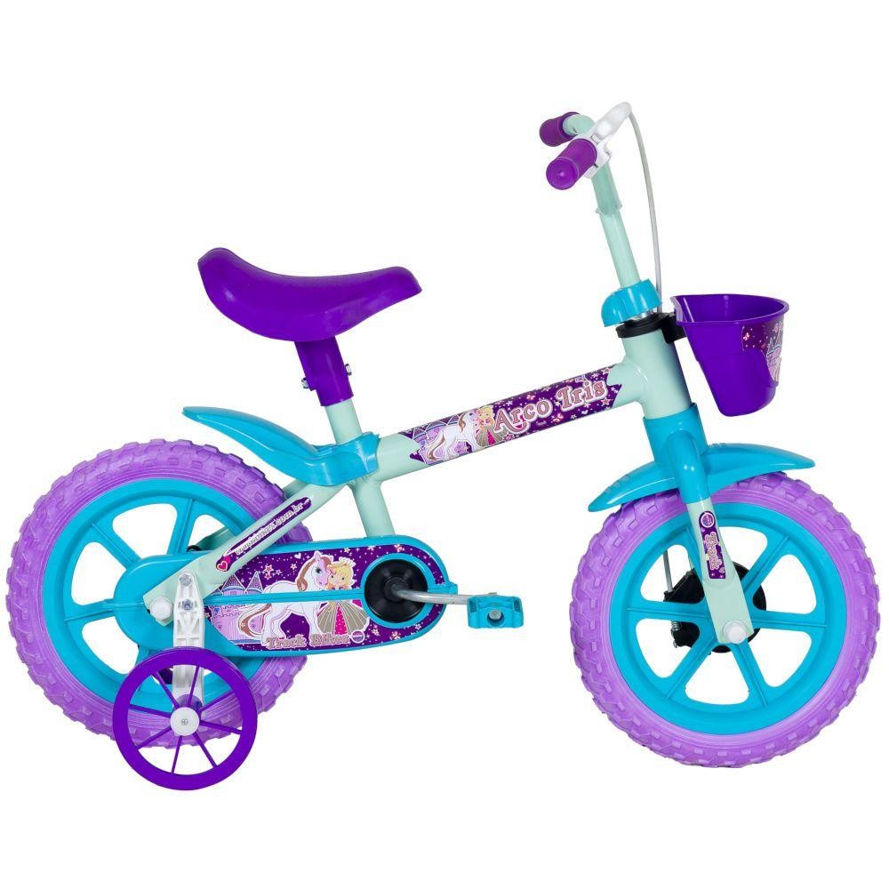 Bicicleta Infantil Track Bikes Arco Iris Aro 12 Freio Tambor Bicicleta Infantil Track Bikes Arco Iris Aro 12 Freio Tambor