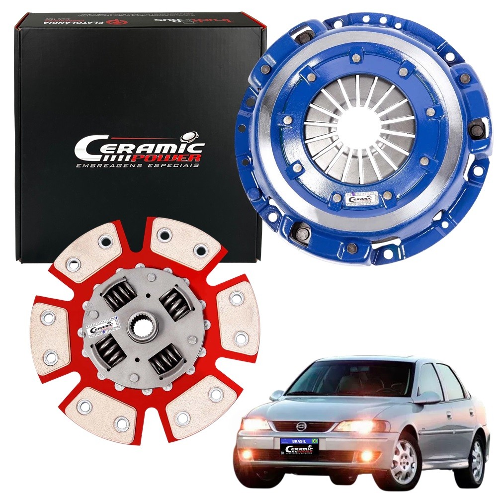 Embreagem Cerâmica 980lb Vectra 2.2 1997 1998 1999 Até 350cv Ceramic Power Embreagem Cerâmica 980lb Vectra 2.2 1997 1998 1999 Até 350cv Ceramic Power
