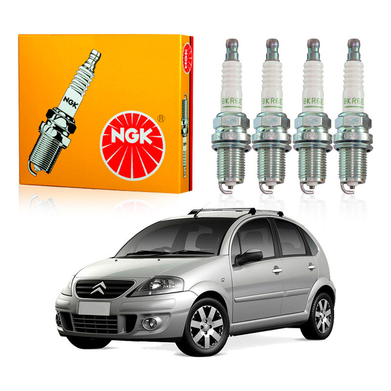 Jogo Velas Ngk C3 1.4 2006 A 2012 Jogo Velas Ngk C3 1.4 2006 A 2012