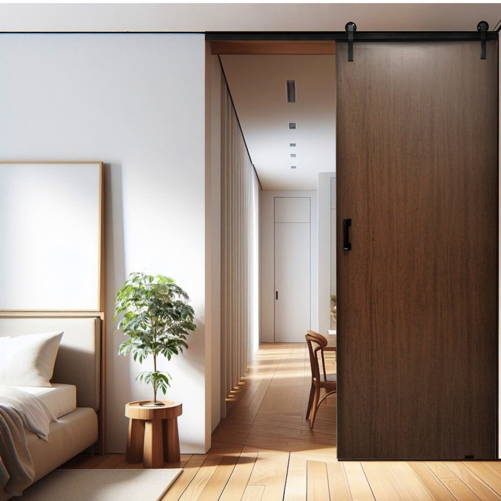 Porta de Madeira Celeiro Sobrepor 210x90cm Melamínica Mdf Ultra Mgm Porta de Madeira Celeiro Sobrepor 210x90cm Melamínica Mdf Ultra Mgm