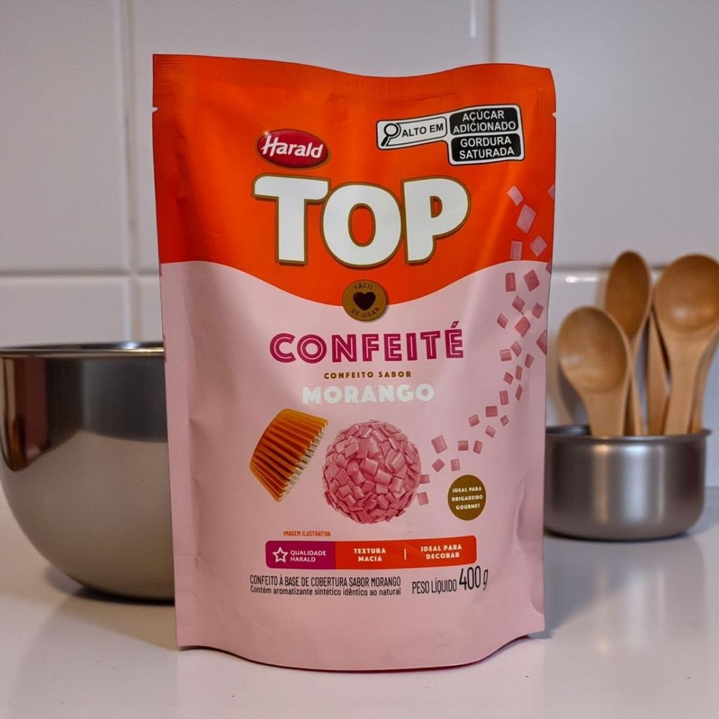 Top Confeité Sabor Morango – Top – 400g – 1 unidade – Harald – Rizzo Top Confeité Sabor Morango – Top – 400g – 1 unidade – Harald – Rizzo