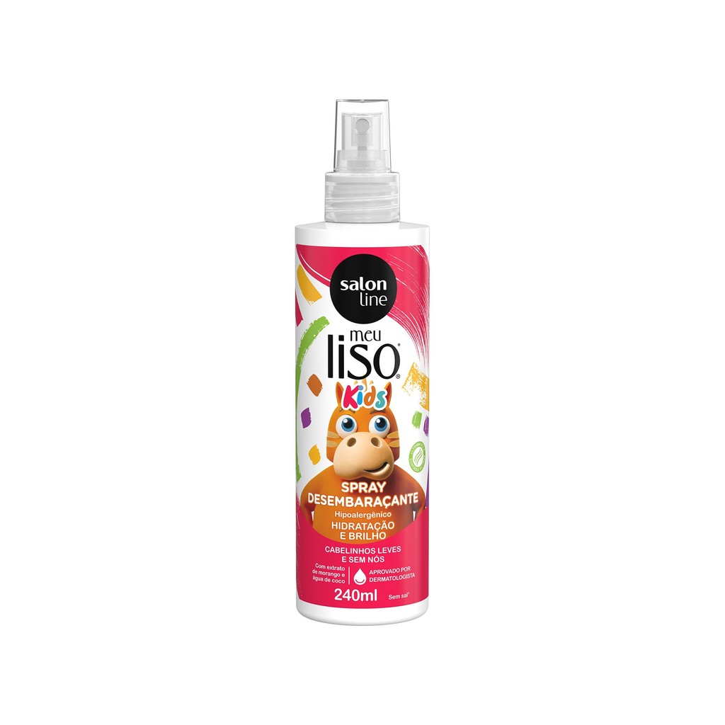Meu Liso Kids Spray Desembaraçante 240ML Meu Liso Kids Spray Desembaraçante 240ML