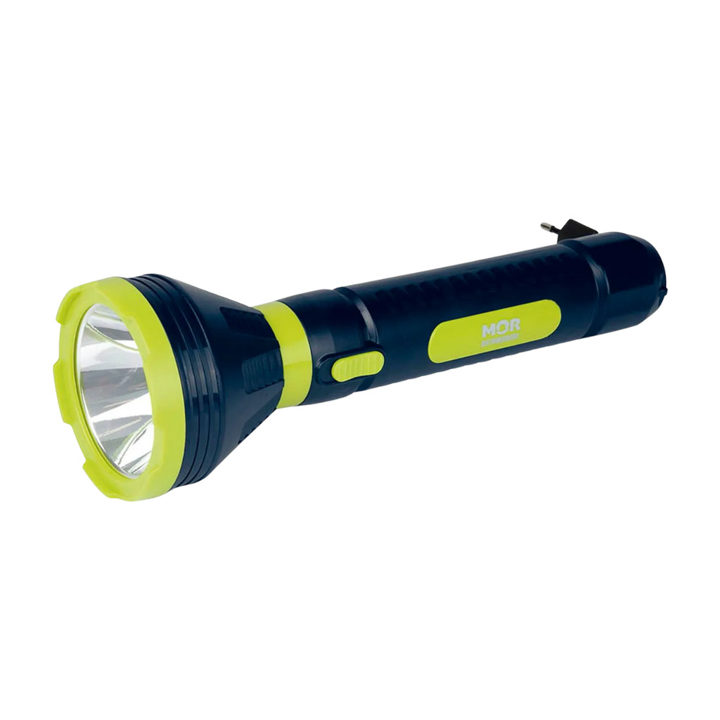 Lanterna Led 250 Lúmens Recarregável Para Acampamentos Mor Lanterna Led 250 Lúmens Recarregável Para Acampamentos Mor