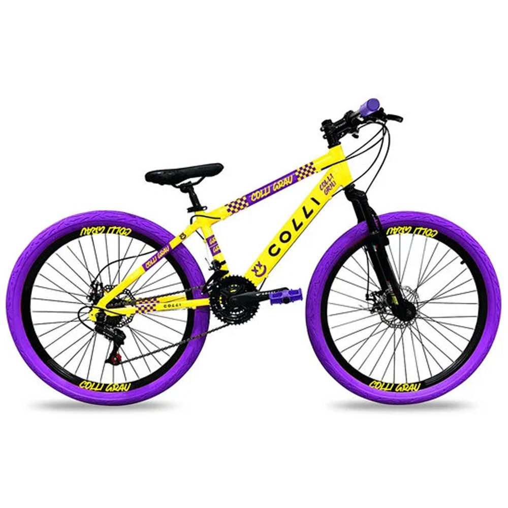 Bicicleta Grau Aro 26 Freio a Disco Quadro 13,5 Polegadas Colli