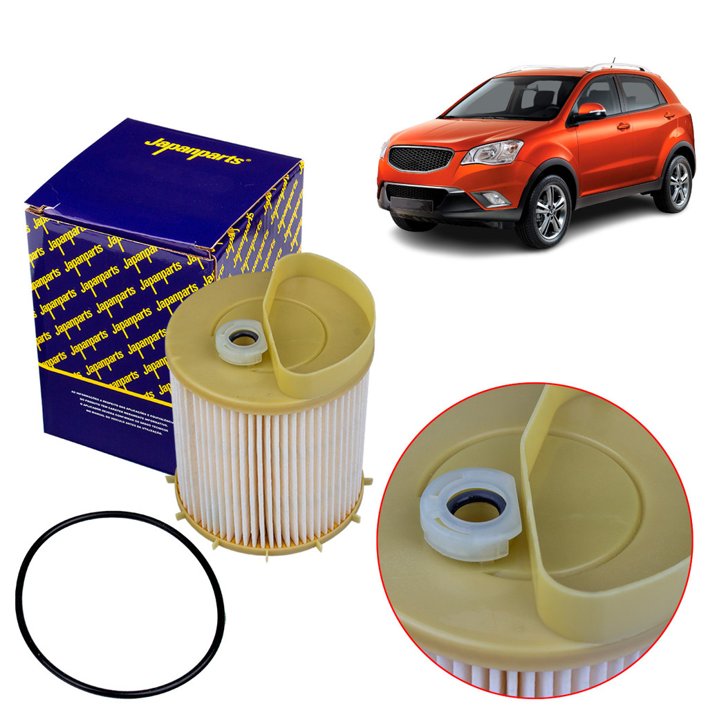 Filtro de Combustível SsangYong Korando 2.0 Diesel 2011 a 2012 / Korando 2.0 e-XDI 2010 Em Diante Filtro de Combustível SsangYong Korando 2.0 Diesel 2011 a 2012 / Korando 2.0 e-XDI 2010 Em Diante