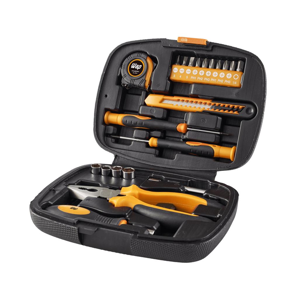 Kit de Ferramentas com 21 peças WAP MKF21 Kit de Ferramentas com 21 peças WAP MKF21